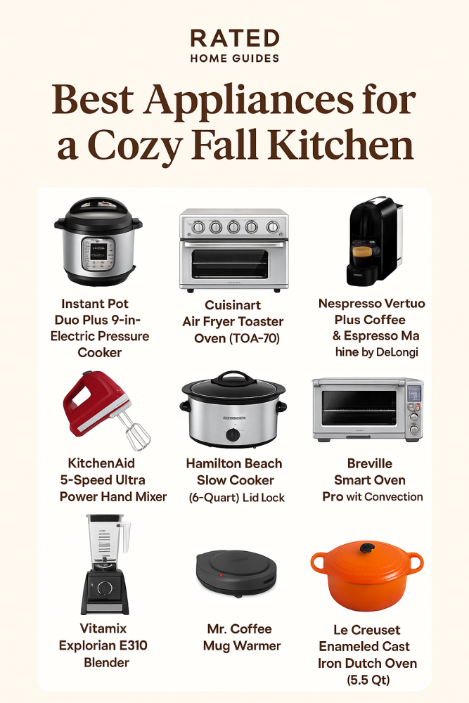 Best Appliances For A Cozy Fall Kitchen