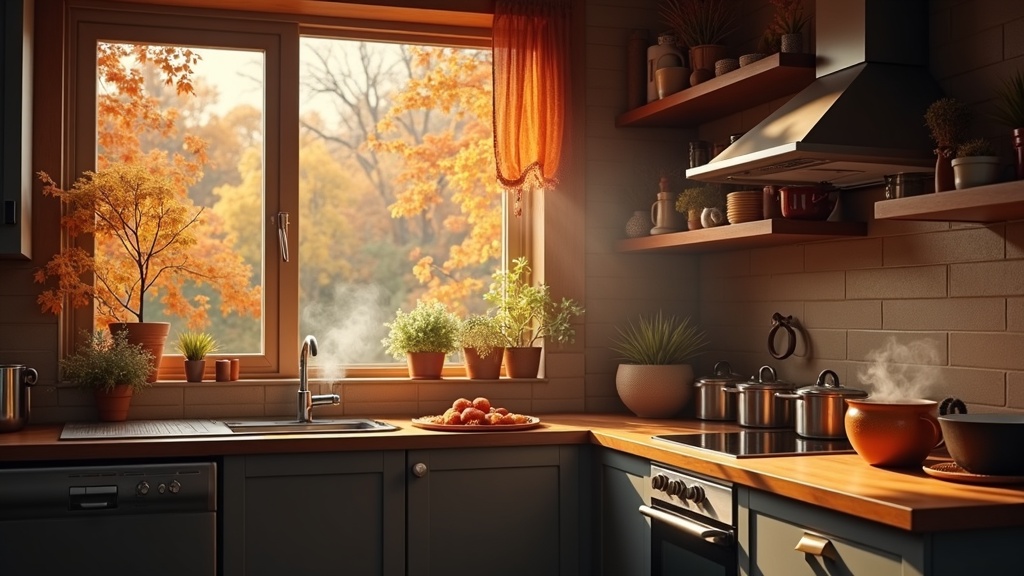 Cozy Fall Kitchen Appliances