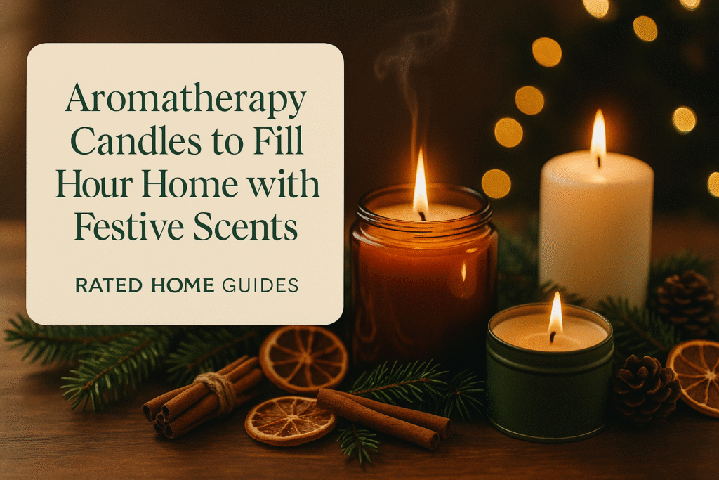 Aromatherapy Candles to Fill Your Home with Festive Scents
