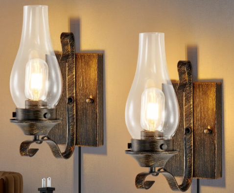 Barn Light Wall Sconce (Set of 2)