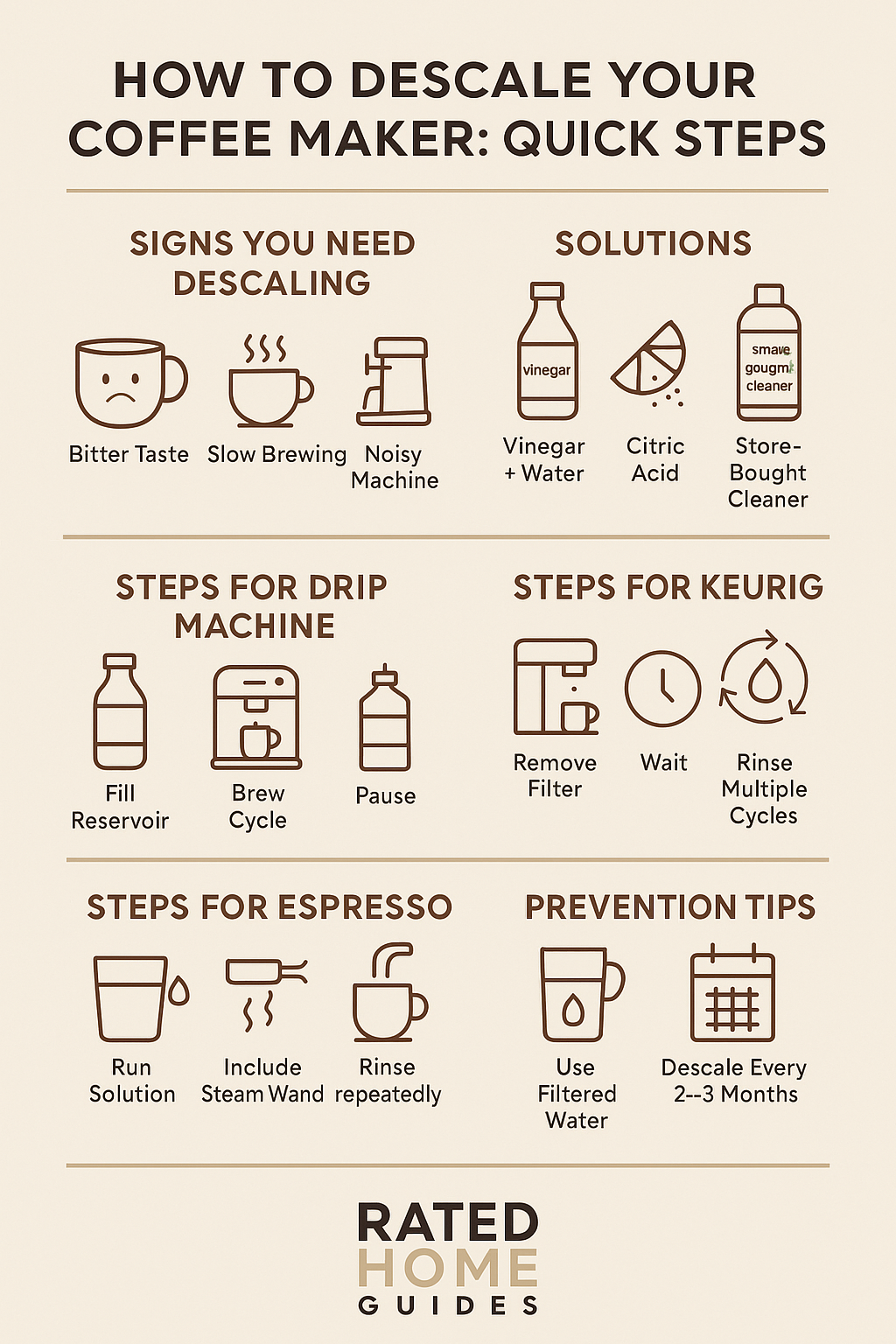 Descaling Your Coffee Maker