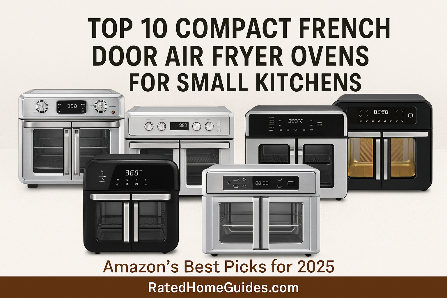 French door toaster oven air fryer
