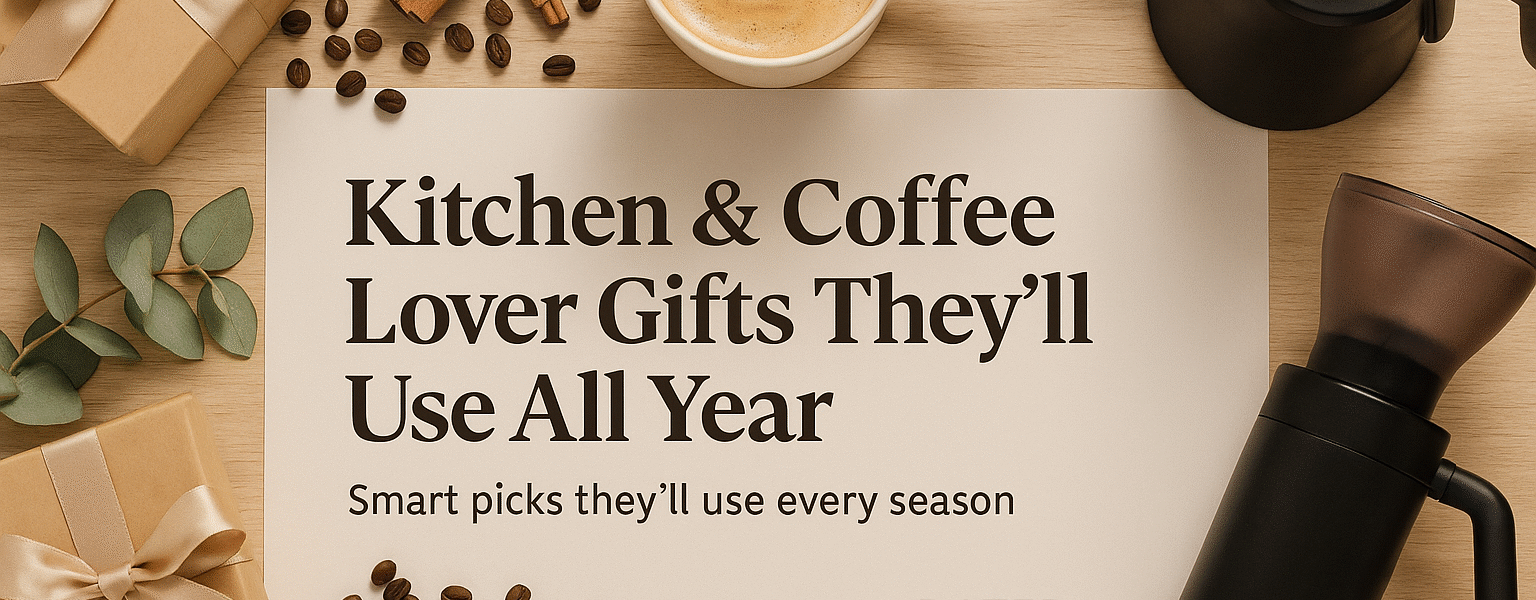 Kitchen & Coffee Lover Gifts They’ll Use All Year