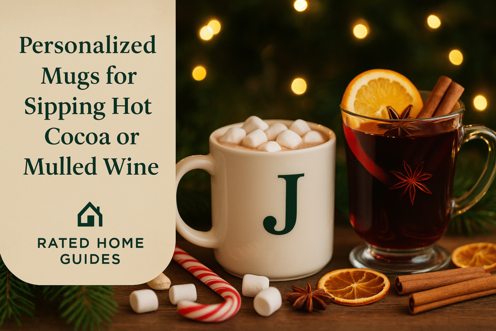 Personalized Mugs for Sipping Hot Cocoa or Mulled Wine