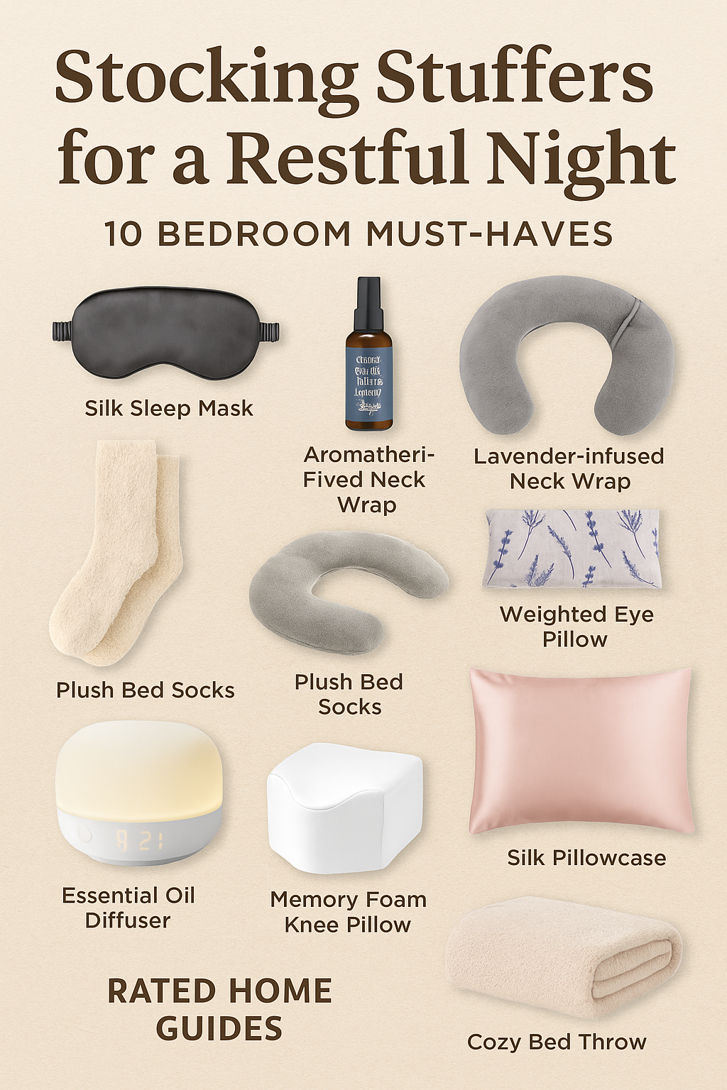 Stocking Stuffers for a Restful Night: Bedroom Must-Haves