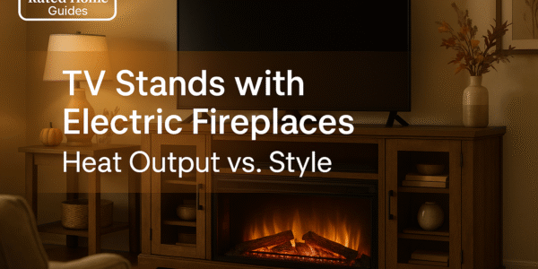 TV Stands with Electric Fireplaces Heat Output vs Style