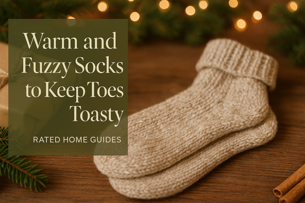 Warm and Fuzzy Socks to Keep Toes Toasty