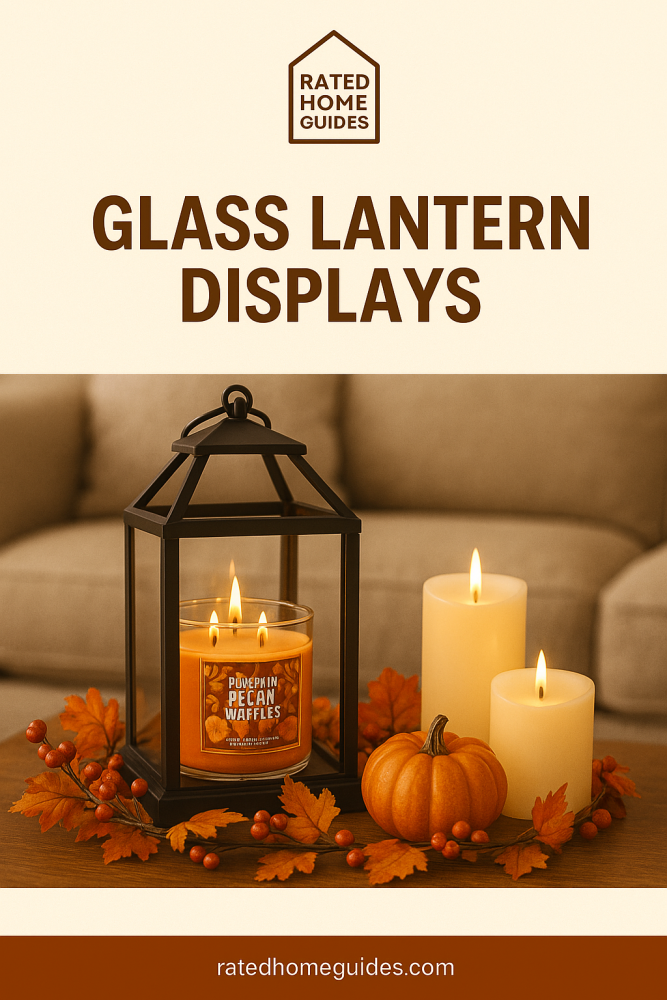Glass Lantern Displays