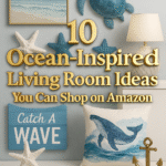 10 Ocean-Inspired Living Room Ideas You Can Shop on Amazon