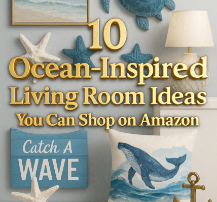 10 Ocean-Inspired Living Room Ideas You Can Shop on Amazon