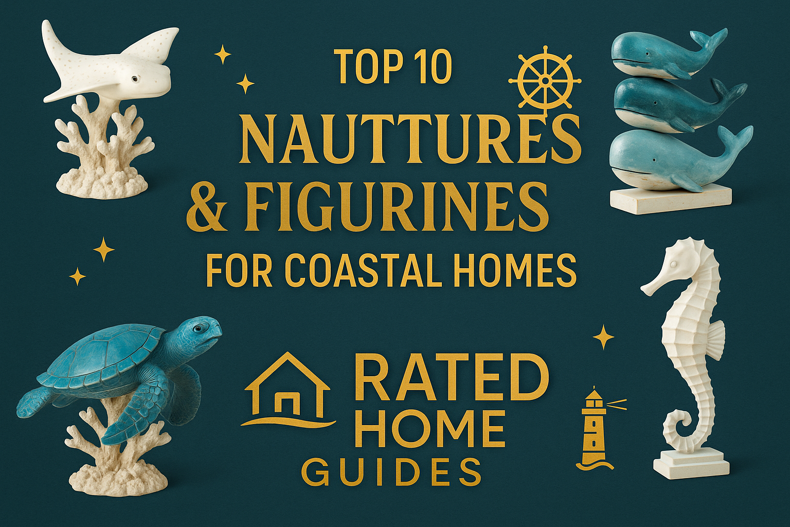 Top 10 Nautical Sculptures & Figurines for Coastal Homes